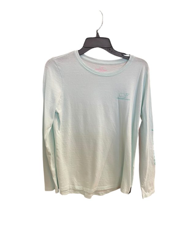 Top Long Sleeve Basic By Vineyard Vines In Blue, Size: S For Sale