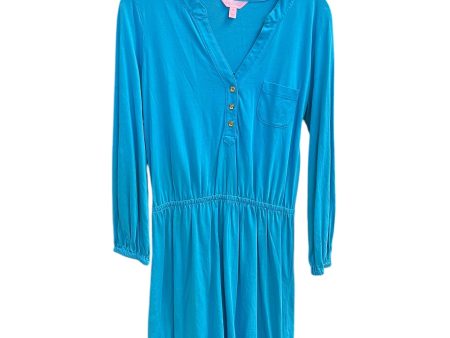 Dress Casual Midi By Lilly Pulitzer In Blue, Size: M For Discount