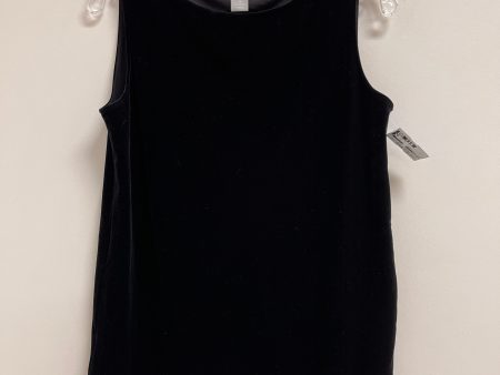 Top Sleeveless By Chicos In Black, Size: S Fashion