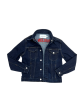 Jacket Denim By Calvin Klein In Blue Denim, Size: Xs Fashion