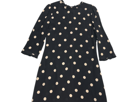 Dress Designer By Kate Spade In Black & Cream, Size: M Sale