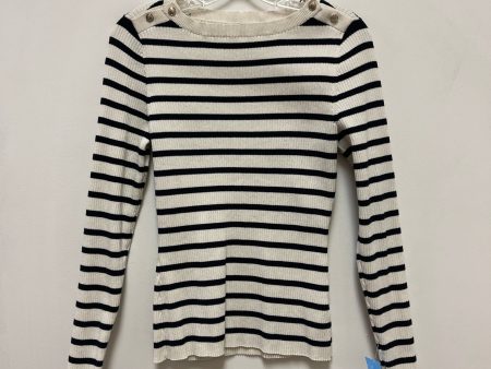 Sweater By H&m In Black & Cream, Size: M Cheap