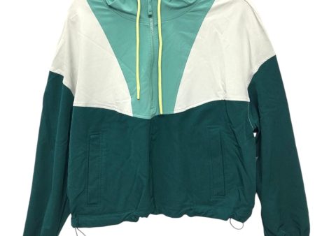 Athletic Jacket By Old Navy In Green, Size: M Online Sale