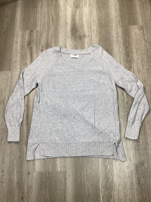 Sweater By Old Navy In Grey, Size: L For Cheap