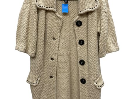 Sweater Cardigan By Nick And Mo In Beige, Size: M on Sale