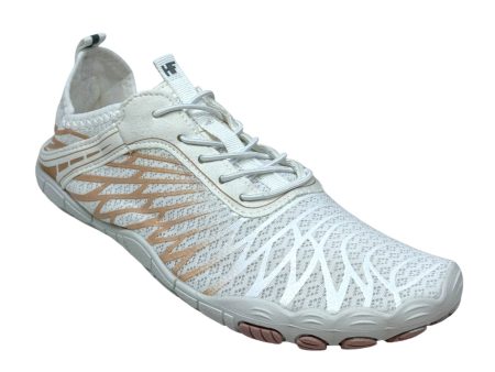 Lorax Pro - Healthy & Non-slip Barefoot Shoes By Hike Footwear In White Pink, Size: 9 Discount