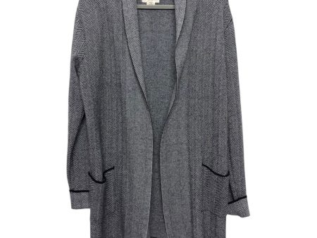 Cardigan By Christian Siriano In Black & Grey, Size: M Hot on Sale