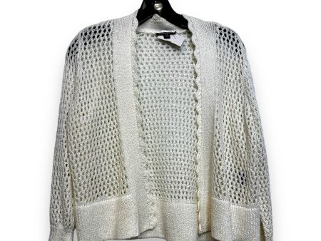 Cardigan By Clothes Mentor In White, Size: M Fashion