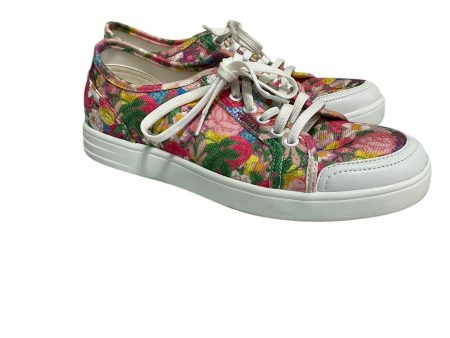 Shoes Athletic By Alegria In Floral Print, Size: 8 Online Sale