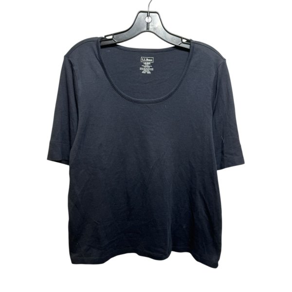 Top Short Sleeve Basic By L.l. Bean In Black, Size: L For Cheap