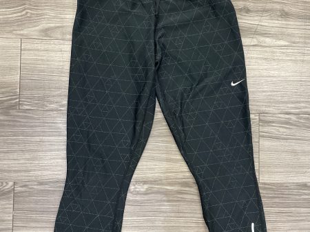 Athletic Leggings By Nike Apparel In Black, Size: L on Sale