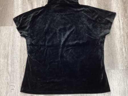 Top Short Sleeve By Talbots In Black, Size: Xl on Sale