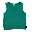 Top Sleeveless By Old Navy In Green, Size: L Supply