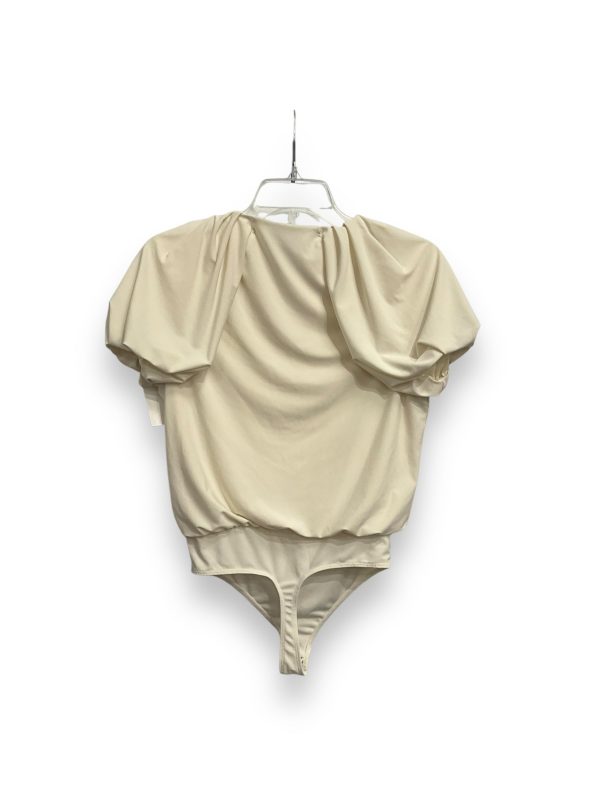 Bodysuit By Express In Cream, Size: Xs Online Hot Sale