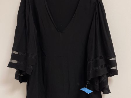 Top Short Sleeve By Chelsea 28 In Black, Size: M Online Hot Sale