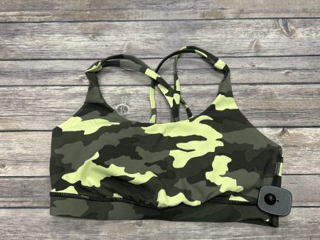 Athletic Bra By Lululemon In Camouflage Print, Size: 10 Fashion