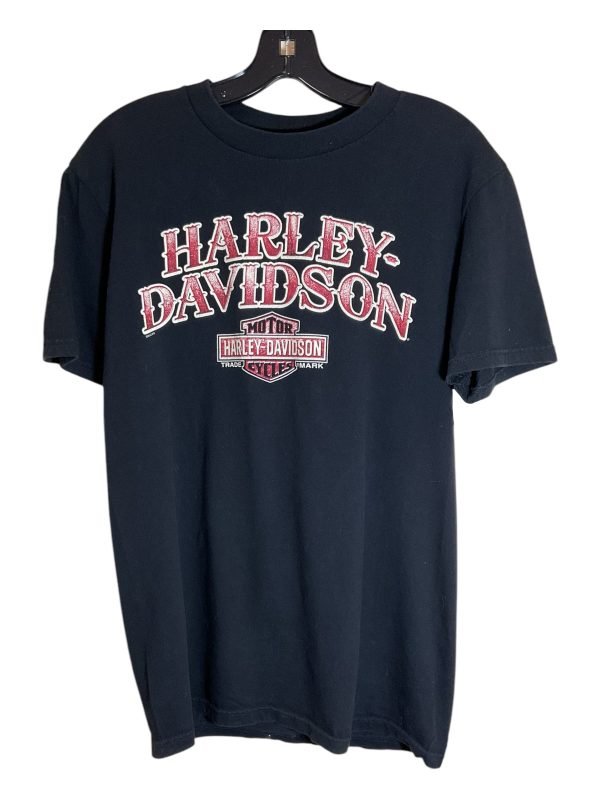 Top Short Sleeve By Harley Davidson In Black, Size: M on Sale