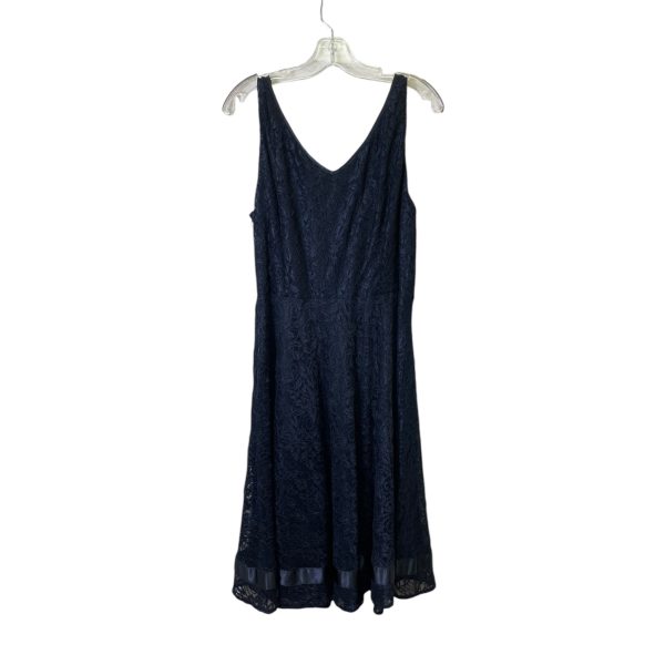 Dress Party Short By Tahari By Arthur Levine In Blue, Size:L Online Sale