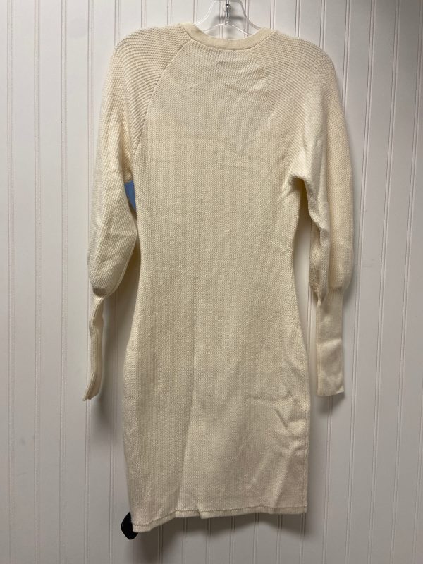 Dress Sweater By Express In Cream, Size: S Online