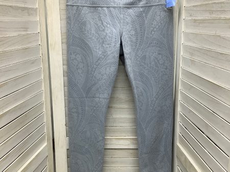 Athletic Leggings By Athleta In Blue, Size: M Hot on Sale