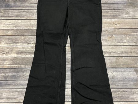 Jeans Flared By Old Navy In Black Denim, Size: 8 Online now