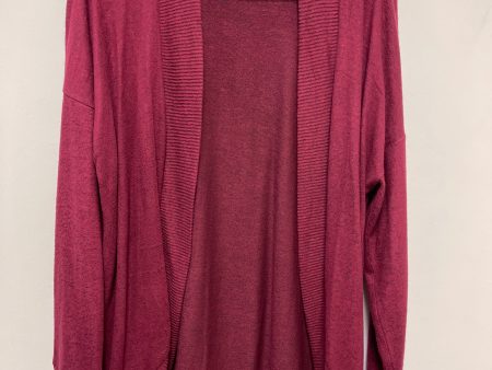 Cardigan By Clothes Mentor In Red, Size: Xl on Sale