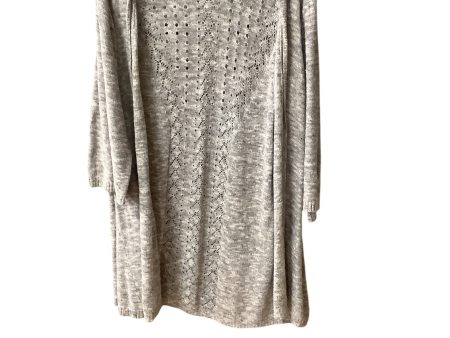 Sweater Cardigan By Torrid In Grey, Size: 3x Online