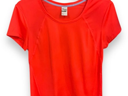 Athletic Top Short Sleeve By Old Navy In Orange, Size: L Online Sale