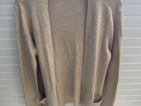 Cardigan By Croft And Barrow In Tan, Size: M Supply