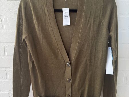 Cardigan By Loft In Green, Size: S Hot on Sale