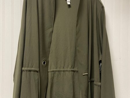 Cardigan By Clothes Mentor In Green, Size: 3x For Sale