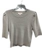 Top Short Sleeve By Nanette Lepore In Grey, Size: L For Cheap