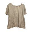 Top Short Sleeve Basic By Ana In Beige, Size: 2x Online