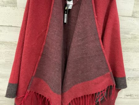 Shawl By Banana Republic In Red, Size: Osfm Sale