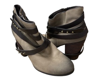 Boots Ankle Heels By Bp In Taupe, Size: 9.5 Online