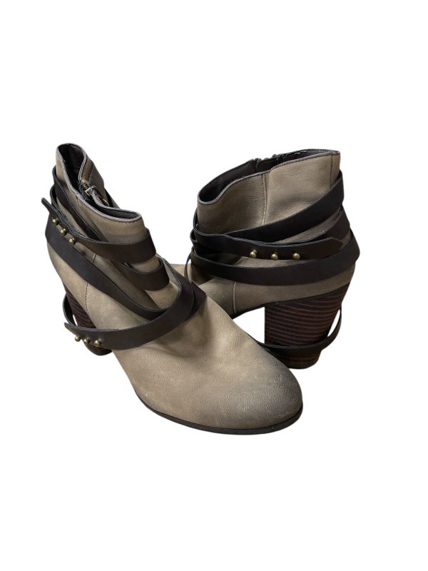 Boots Ankle Heels By Bp In Taupe, Size: 9.5 Online