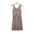 Dress Party Short By JH Evenings In Gold, Size:M Online Hot Sale