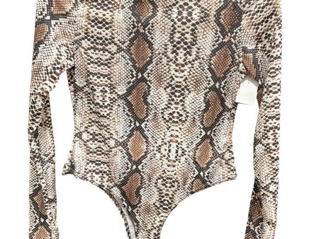 Bodysuit By Nasty Gal In Leopard Print, Size: M Fashion