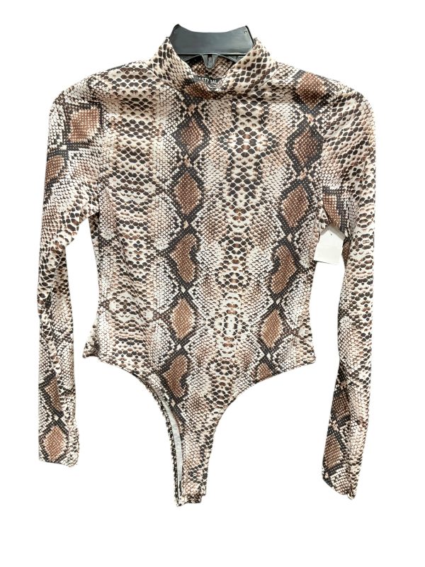 Bodysuit By Nasty Gal In Leopard Print, Size: M Fashion