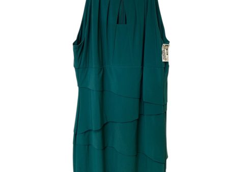 Dress Party Midi By White House Black Market In Green, Size: 14 Online Hot Sale