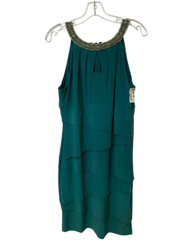 Dress Party Midi By White House Black Market In Green, Size: 14 Online Hot Sale