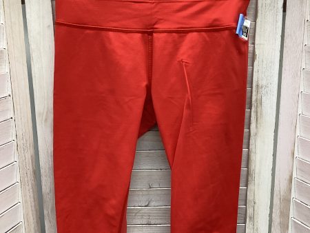 Athletic Leggings By Lululemon In Red, Size: 2 Cheap