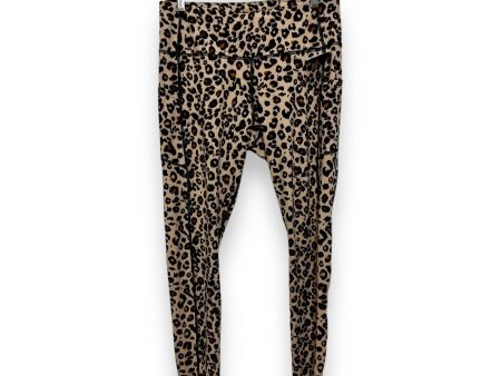 Athletic Leggings By HEATH YOGA In Animal Print, Size: Xl For Cheap