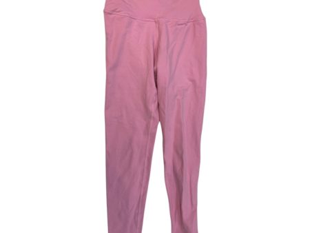 Athletic Leggings By Alo In Pink, Size: S on Sale