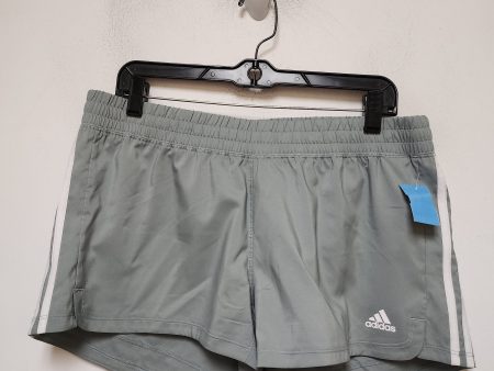 Athletic Shorts By Adidas In Green, Size: L Supply