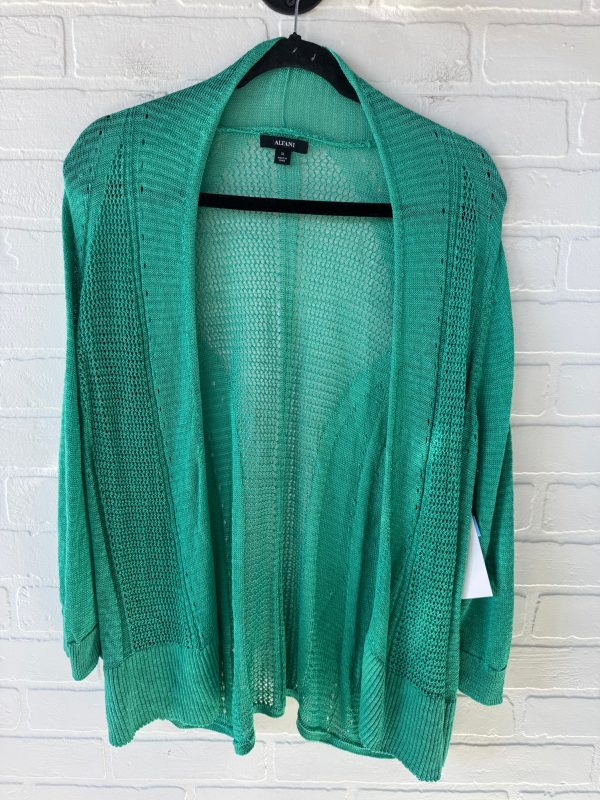 Cardigan By Alfani In Green, Size: Xl Online Sale