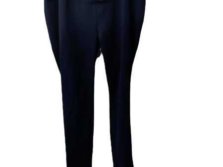 Athletic Leggings By Chicos In Navy, Size: 16 Online Hot Sale